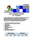  Programme Junior (PDF)