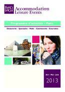  Schedule of activities - adults (PDF)