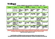  Schedule of activities - adults (PDF)