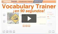 Vocabulary Trainer en 90 segundos