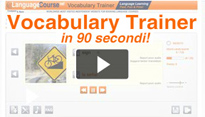Vocabulary Trainer in un video di 90 secondi