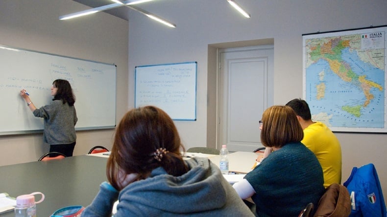 Istituto Dante Alighieri - الطلاب أثناء التعلم