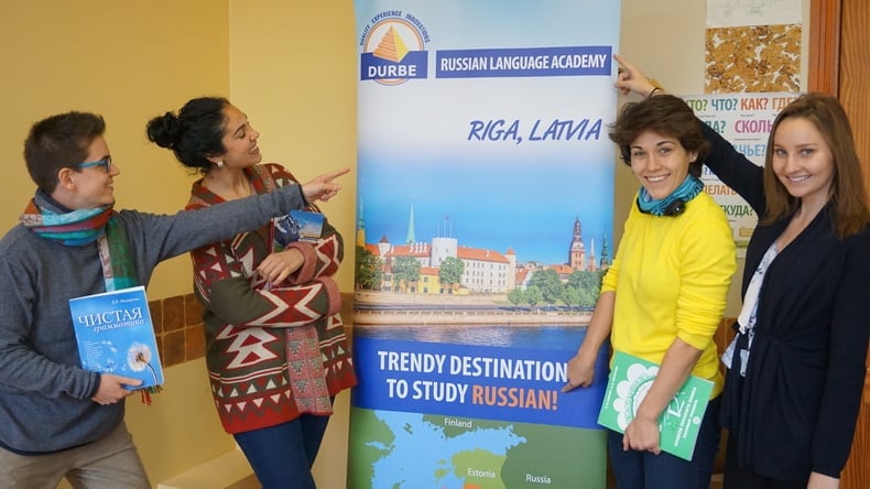 Russian Language Academy - Disfrutando en Durbe Russian Language Academy