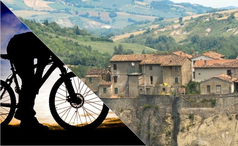 Bagno di Romagna - Italienska & cykling