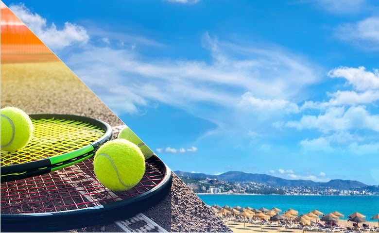 Malaga - Spanyol  & tenisz