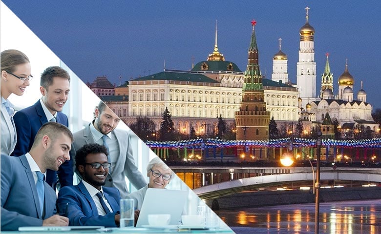 Moskau - Russisch für den Beruf Gruppe