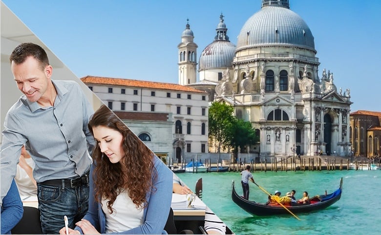 Венеція - Комбіновані курси: Групові + Індивідуальні заняття
