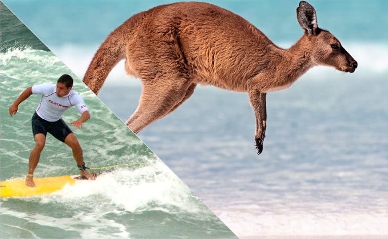 Австралія - англійська та серфінг