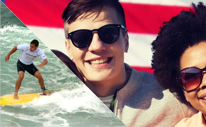Estados Unidos - Inglés + Surf