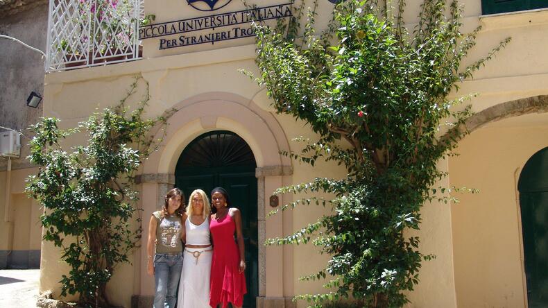 Piccola Universita Italiana - Students in Tropea