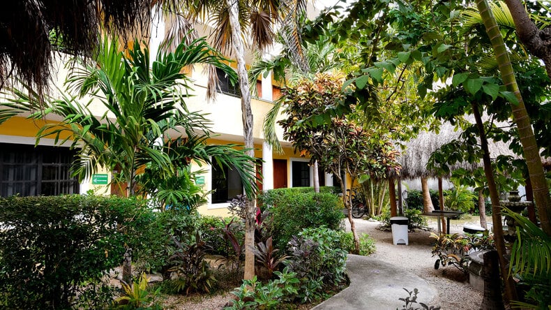 International House - Riviera Maya - Schoolterrein